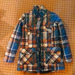 Women's plaid coat